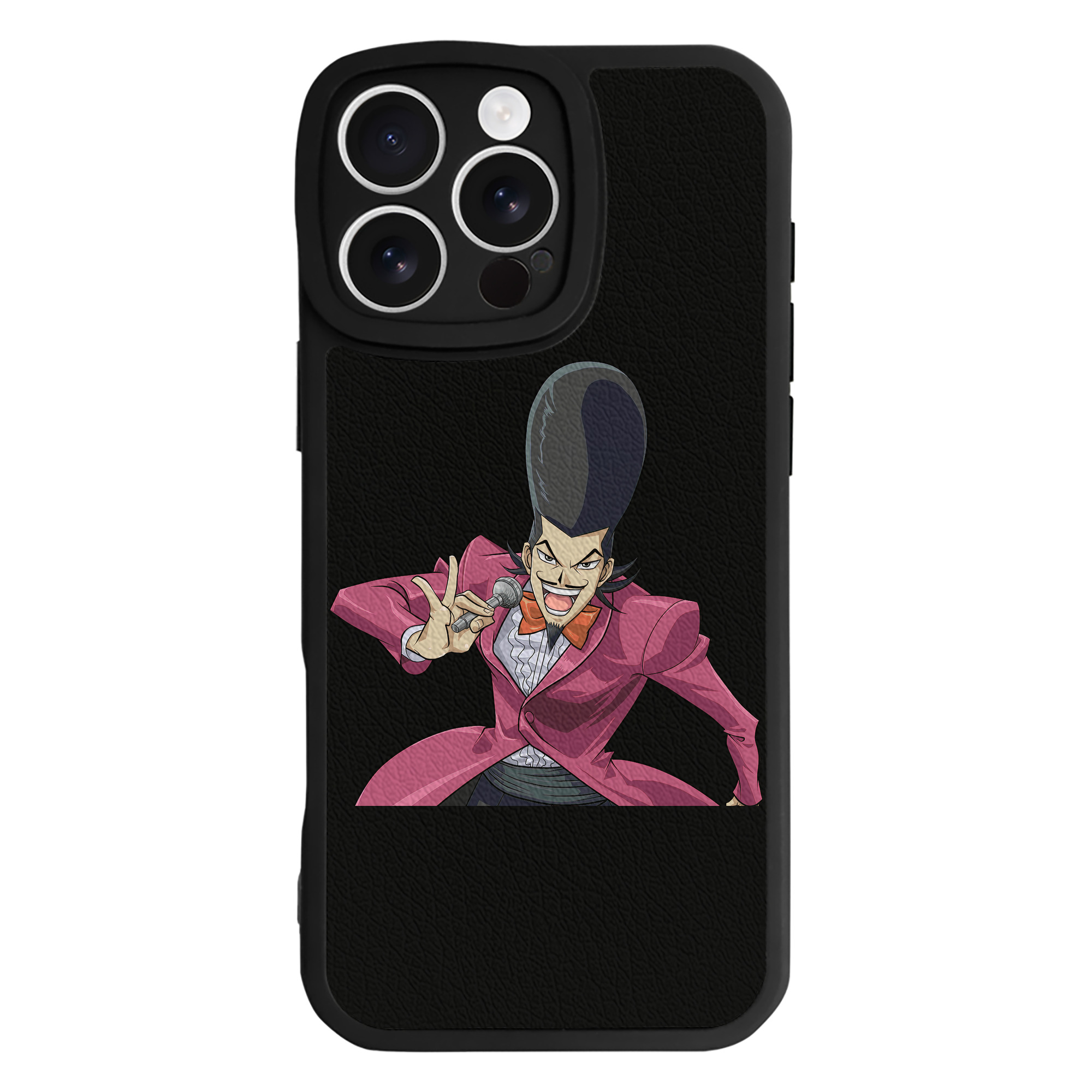 （画像用） 遊☆戯☆王 Yu-Gi-Oh! 【iPhone 16シリーズ対応】シリコンスマホケース（レザー調） 材質：シリコン